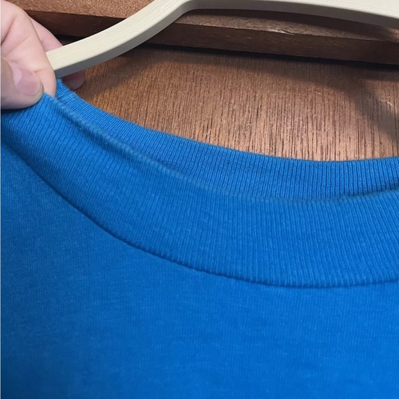 Vintage 1994 Get Your Kicks Route 66 Blue White Tourist Pocket T Shirt - Picture 7 of 14